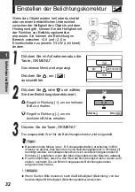 Предварительный просмотр 32 страницы Olympus Stylus Verve - Stylus Verve 4MP Digital Camera (German) Manual