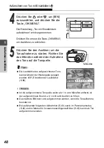 Предварительный просмотр 48 страницы Olympus Stylus Verve - Stylus Verve 4MP Digital Camera (German) Manual