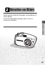 Preview for 49 page of Olympus Stylus Verve - Stylus Verve 4MP Digital Camera (German) Manual