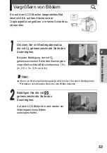 Preview for 53 page of Olympus Stylus Verve - Stylus Verve 4MP Digital Camera (German) Manual