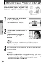 Preview for 56 page of Olympus Stylus Verve - Stylus Verve 4MP Digital Camera (German) Manual