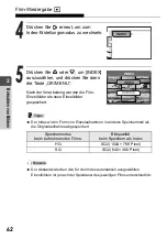 Preview for 62 page of Olympus Stylus Verve - Stylus Verve 4MP Digital Camera (German) Manual