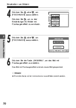 Preview for 70 page of Olympus Stylus Verve - Stylus Verve 4MP Digital Camera (German) Manual