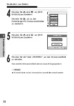 Preview for 72 page of Olympus Stylus Verve - Stylus Verve 4MP Digital Camera (German) Manual