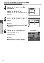 Preview for 78 page of Olympus Stylus Verve - Stylus Verve 4MP Digital Camera (German) Manual