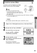 Preview for 79 page of Olympus Stylus Verve - Stylus Verve 4MP Digital Camera (German) Manual