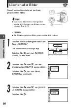 Preview for 80 page of Olympus Stylus Verve - Stylus Verve 4MP Digital Camera (German) Manual