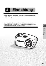 Preview for 83 page of Olympus Stylus Verve - Stylus Verve 4MP Digital Camera (German) Manual