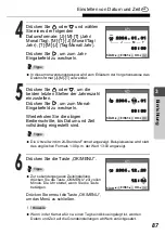 Preview for 87 page of Olympus Stylus Verve - Stylus Verve 4MP Digital Camera (German) Manual