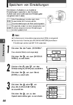 Preview for 88 page of Olympus Stylus Verve - Stylus Verve 4MP Digital Camera (German) Manual