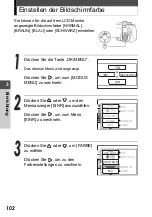 Preview for 102 page of Olympus Stylus Verve - Stylus Verve 4MP Digital Camera (German) Manual