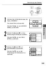 Preview for 105 page of Olympus Stylus Verve - Stylus Verve 4MP Digital Camera (German) Manual