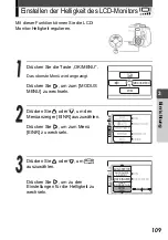 Preview for 109 page of Olympus Stylus Verve - Stylus Verve 4MP Digital Camera (German) Manual