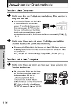 Preview for 114 page of Olympus Stylus Verve - Stylus Verve 4MP Digital Camera (German) Manual