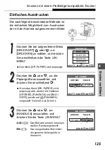 Preview for 125 page of Olympus Stylus Verve - Stylus Verve 4MP Digital Camera (German) Manual