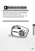 Preview for 137 page of Olympus Stylus Verve - Stylus Verve 4MP Digital Camera (German) Manual