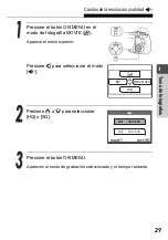 Предварительный просмотр 29 страницы Olympus Stylus Verve - Stylus Verve 4MP Digital... Manual