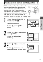 Preview for 47 page of Olympus Stylus Verve - Stylus Verve 4MP Digital... Manual