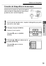 Preview for 73 page of Olympus Stylus Verve - Stylus Verve 4MP Digital... Manual