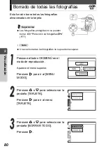 Предварительный просмотр 80 страницы Olympus Stylus Verve - Stylus Verve 4MP Digital... Manual