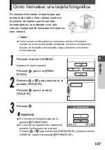 Preview for 107 page of Olympus Stylus Verve - Stylus Verve 4MP Digital... Manual