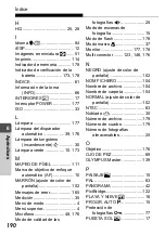 Preview for 190 page of Olympus Stylus Verve - Stylus Verve 4MP Digital... Manual