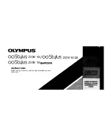 Предварительный просмотр 1 страницы Olympus Stylus Zoom 140 Instructions Manual