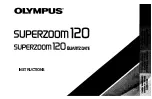 Olympus Superzoom 120 Instructions Manual предпросмотр