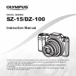 Preview for 1 page of Olympus SZ-15 Instruction Manual