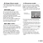 Preview for 15 page of Olympus SZ-15 Instruction Manual