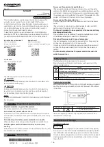 Olympus SZX-AR1 Instruction Manual preview