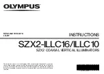 Preview for 1 page of Olympus SZX2 Series Instructions Manual