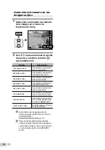 Предварительный просмотр 26 страницы Olympus T-100 Manual De Instrucciones