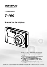 Предварительный просмотр 1 страницы Olympus T-100 Manual De Instruções