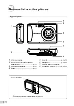 Предварительный просмотр 6 страницы Olympus T-100 Manuel D'Instructions