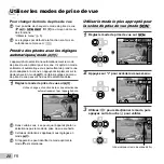 Предварительный просмотр 28 страницы Olympus TG-310 Manuel D'Instructions