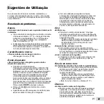 Preview for 59 page of Olympus TG-320 Manual De Instruções