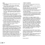 Preview for 78 page of Olympus TG-320 Manual De Instruções