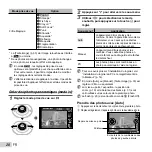 Предварительный просмотр 28 страницы Olympus TG-820 (French) Manuel D'Instructions