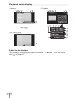 Предварительный просмотр 20 страницы Olympus TG 850 Instruction Manual