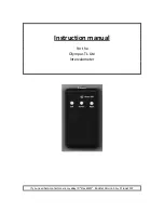 Olympus TL-Lite Instruction Manual preview