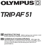 Olympus TRIP AF 51 User Manual preview