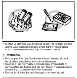 Preview for 2 page of Olympus TRIP AF 51 User Manual