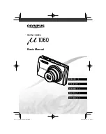 Предварительный просмотр 1 страницы Olympus u 1060 Basic Manual