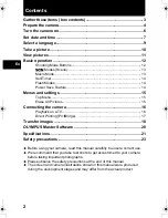 Preview for 2 page of Olympus u 1200 Basic Manual