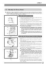 Предварительный просмотр 7 страницы Olympus U-RFL-T Instruction Manual