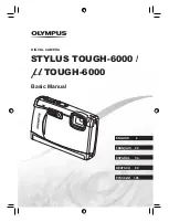 Предварительный просмотр 1 страницы Olympus u TOUGH-6000 Basic Manual