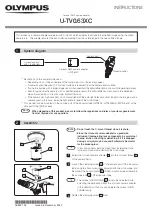 Preview for 1 page of Olympus U-TV0.63XC Instructions