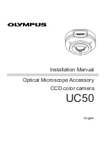 Olympus UC50 Installation Manual предпросмотр