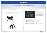 Preview for 2 page of Olympus UHI-4 Quick Reference Manual